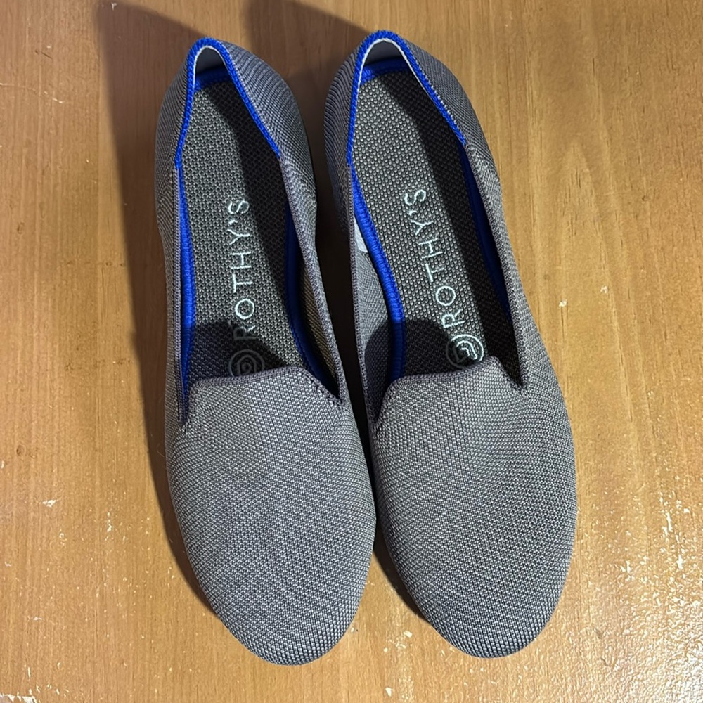 Rothy’s Ex. condition Loafer round toe Flats Mocha Size 7 Description in pics
